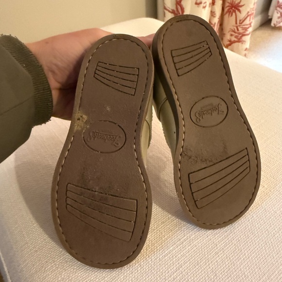 FootMates Gold T-Bar Kids Dress Shoes - Picture 3 of 3